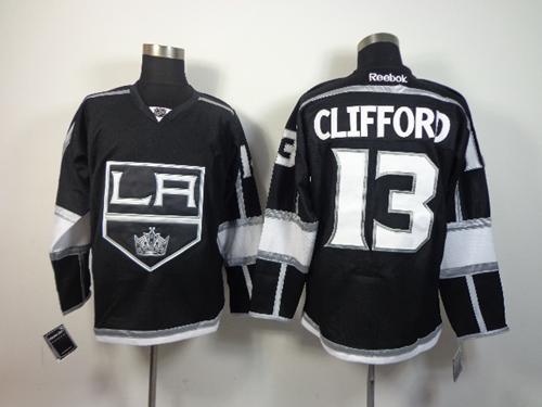 Kyle Clifford Los Angeles Kings black Home jersey