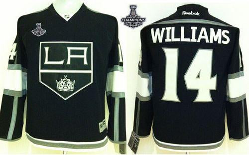 Justin Williams Los Angeles Kings black Home jersey