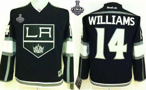 Justin Williams Los Angeles Kings black Home jersey