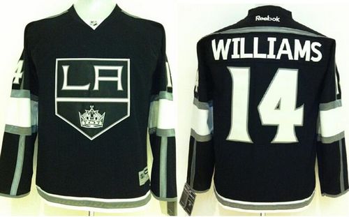 Justin Williams Los Angeles Kings black Home jersey