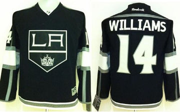 Justin Williams Los Angeles Kings black Home jersey