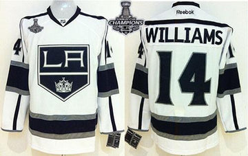 Justin Williams Los Angeles Kings white jersey