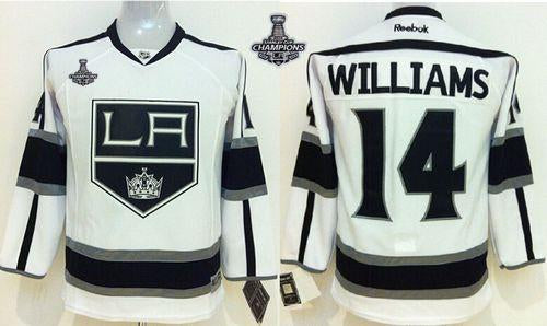 Justin Williams Los Angeles Kings white Road jersey