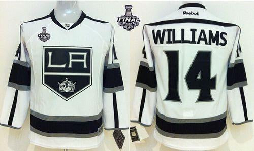 Justin Williams Los Angeles Kings white Road jersey