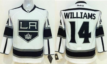 Justin Williams Los Angeles Kings white Road jersey
