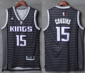 DeMarcus Cousins Sacramento Kings black jersey