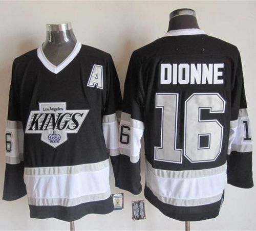 Marcel Dionne Los Angeles Kings black Throwback jersey