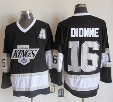 Marcel Dionne Los Angeles Kings black Throwback jersey