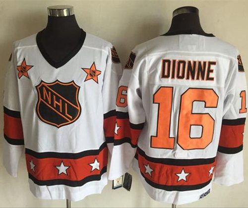 Marcel Dionne Los Angeles Kings white-orange Throwback jersey