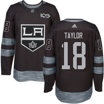 Dave Taylor Los Angeles Kings black jersey
