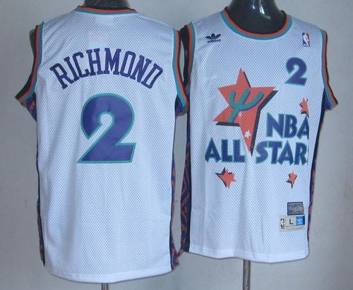 Mitch Richmond Sacramento Kings white Throwback jersey