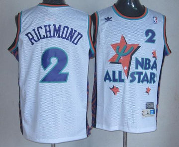 Mitch Richmond Sacramento Kings white Throwback jersey