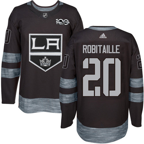 Luc Robitaille Los Angeles Kings black jersey