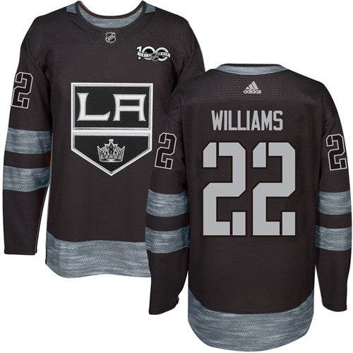 Tiger Williams Los Angeles Kings black jersey