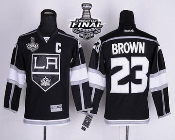 Dustin Brown Los Angeles Kings black Home jersey