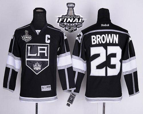Dustin Brown Los Angeles Kings black Home jersey