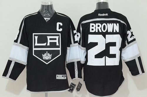 Dustin Brown Los Angeles Kings black Home jersey