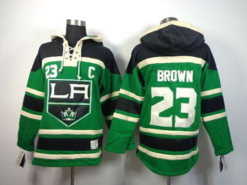 Dustin Brown Los Angeles Kings green jersey