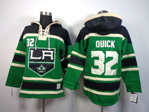 Jonathan Quick Los Angeles Kings green jersey