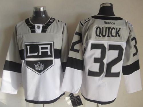 Jonathan Quick Los Angeles Kings white-grey Stadium Series jersey