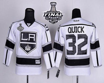 Jonathan Quick Los Angeles Kings white Road jersey