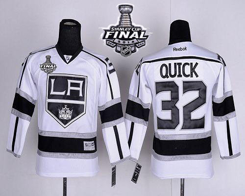 Jonathan Quick Los Angeles Kings white Road jersey