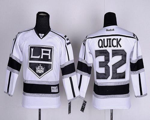 Jonathan Quick Los Angeles Kings white Road jersey