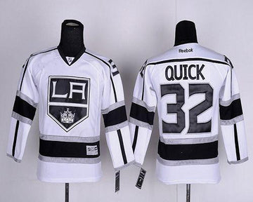 Jonathan Quick Los Angeles Kings white Road jersey