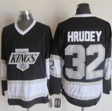 Los Angeles Kings black Throwback jersey