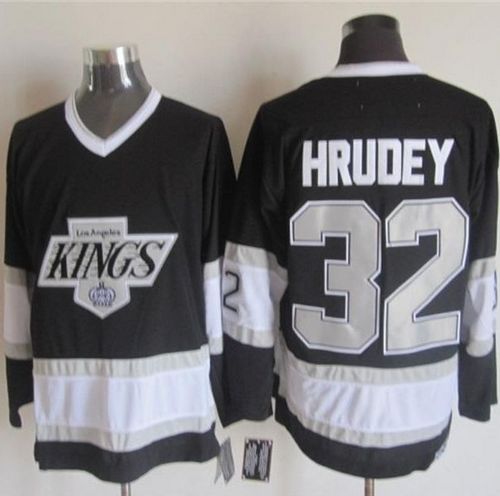 Los Angeles Kings black Throwback jersey
