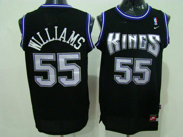 Jason Williams Sacramento Kings black jersey
