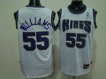 Jason Williams Sacramento Kings white jersey