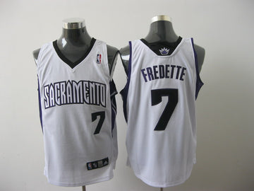 Jimmer Fredette Sacramento Kings white jersey