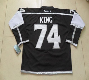 Dwight King Los Angeles Kings black Home jersey