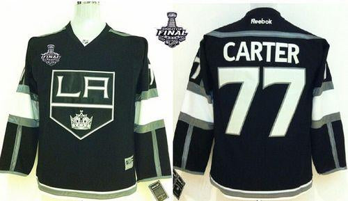 Jeff Carter Los Angeles Kings black Home jersey