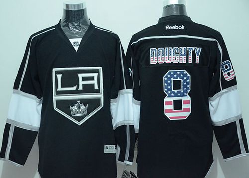 Drew Doughty Los Angeles Kings black Fashion jersey