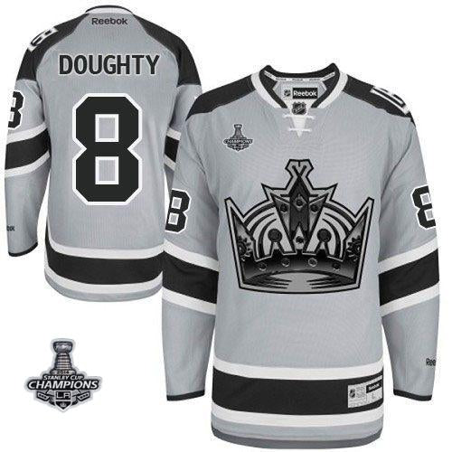 Drew Doughty Los Angeles Kings grey Stadium Series jersey