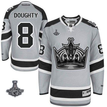 Drew Doughty Los Angeles Kings grey Stadium Series jersey