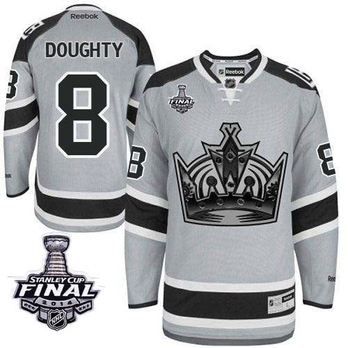 Drew Doughty Los Angeles Kings grey Stadium Series jersey