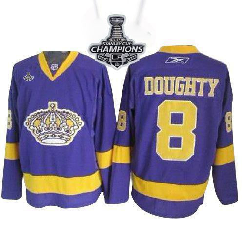 Drew Doughty Los Angeles Kings purple jersey