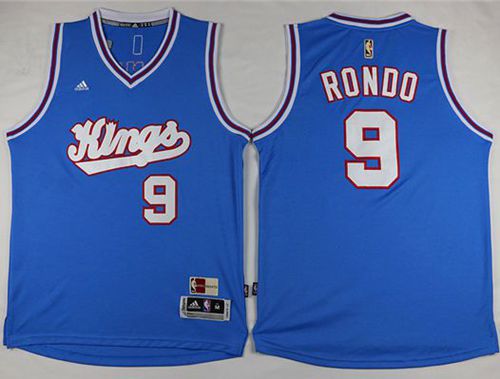 Rajon Rondo New Sacramento Kings blue jersey