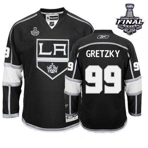 Wayne Gretzky Los Angeles Kings black Throwback jersey