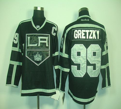Wayne Gretzky Los Angeles Kings black jersey