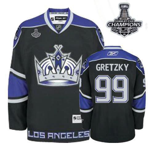 Wayne Gretzky Los Angeles Kings black jersey