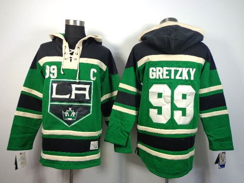 Wayne Gretzky Los Angeles Kings green jersey