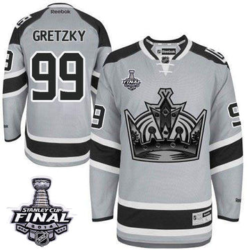 Wayne Gretzky Los Angeles Kings grey Stadium Series jersey