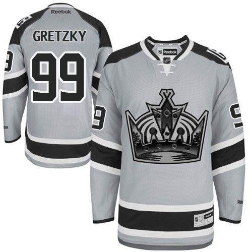 Wayne Gretzky Los Angeles Kings grey Stadium Series jersey