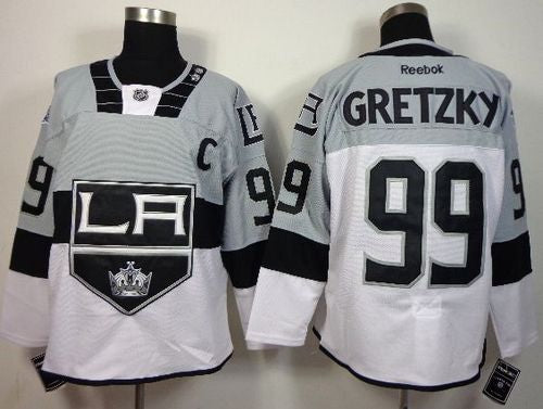 Wayne Gretzky Los Angeles Kings white-grey Stadium Series jersey