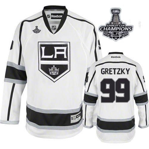 Wayne Gretzky Los Angeles Kings white Road jersey