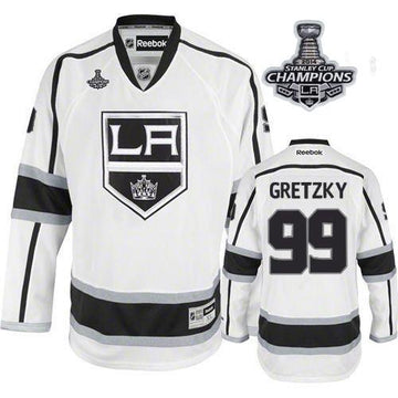Wayne Gretzky Los Angeles Kings white Road jersey